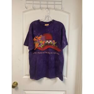 The Mountain Red Hat M T-Shirt AOP NOC3514